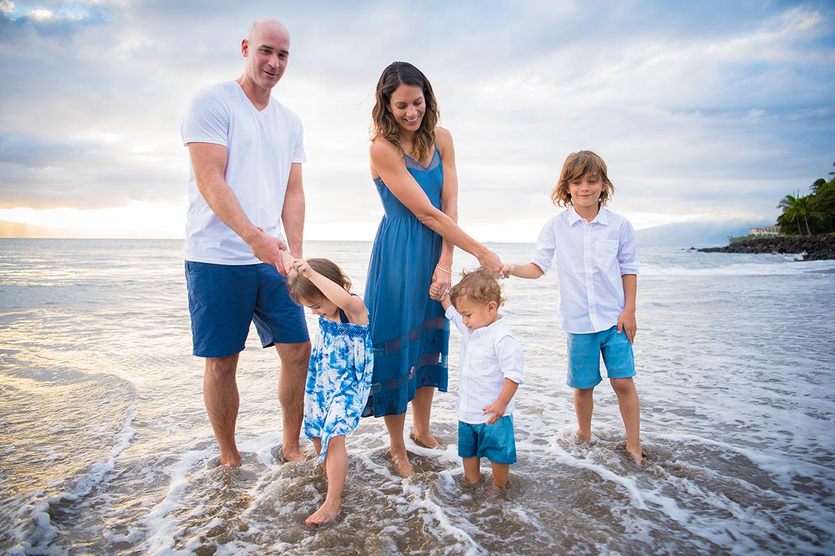 Miller Family Photography on Maui with Kids