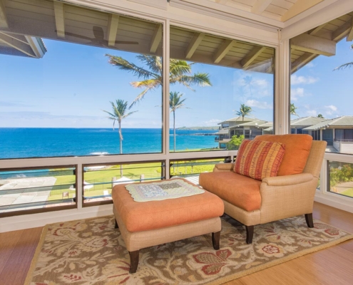 View from Kapalua Bay Villas Maui Real Estate Photography