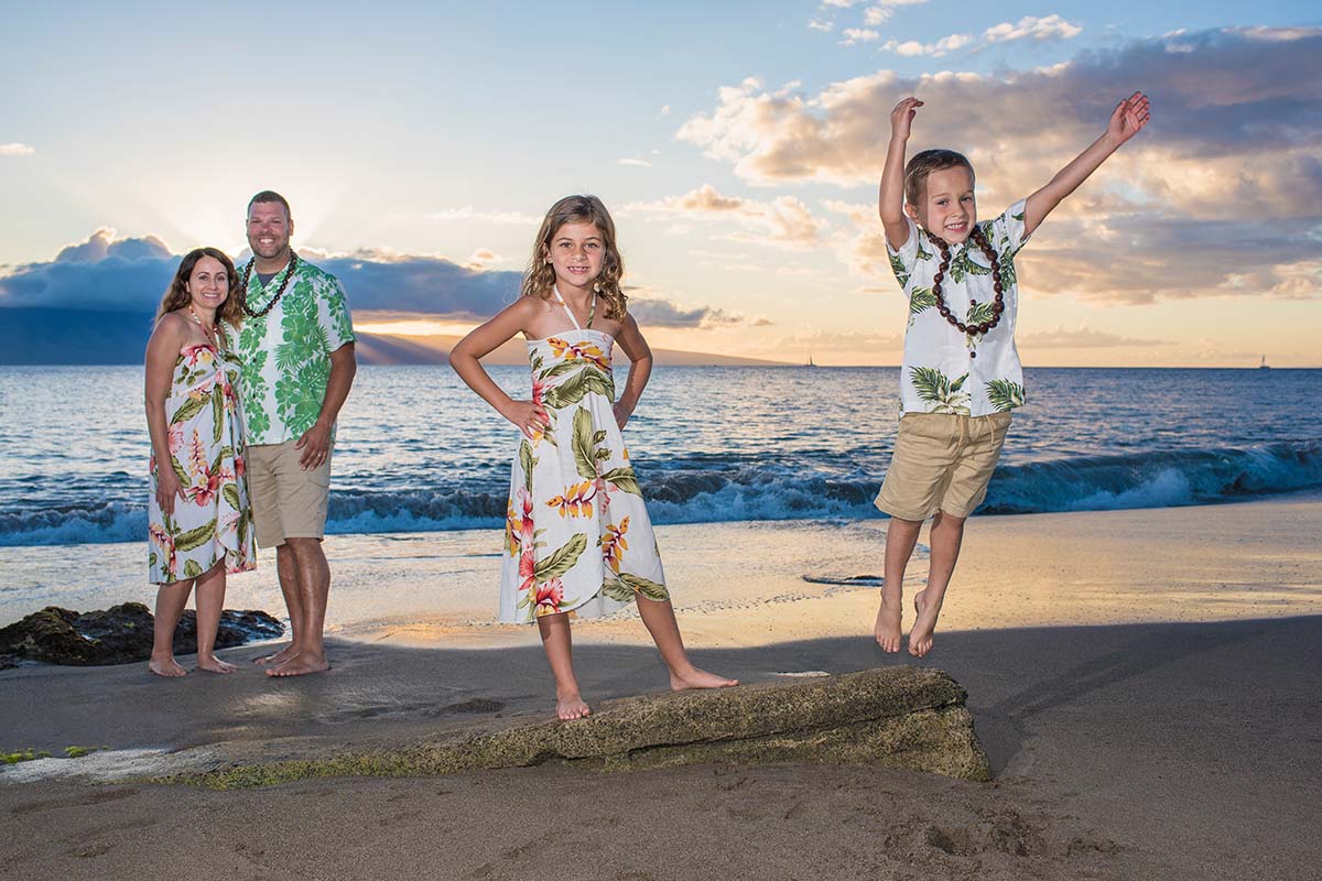 Maui Portrait Photography Gemble family Portraits