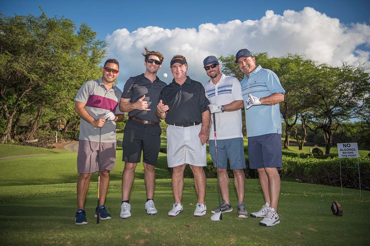 Steve Garvey Dodger at Shane Victorino Golf Tournament