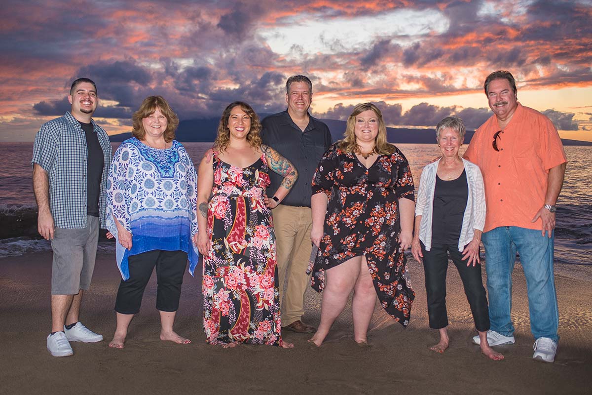 Horn Family Maui Sunset Photography