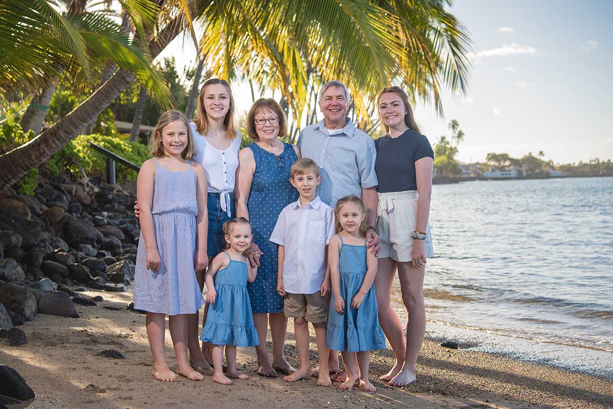 Generational Photography Lucas Family Maui Portraits by Darren McDaniel Photography