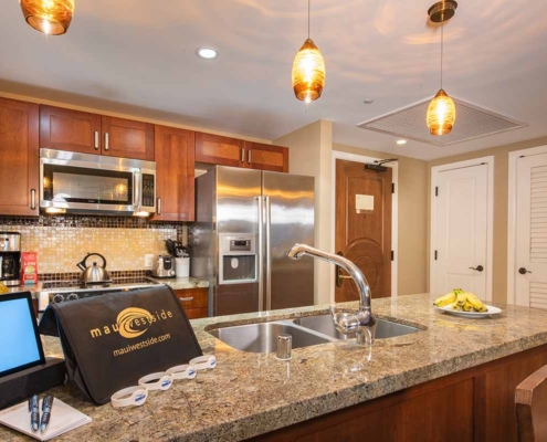 Kitchen in Konea 606 Maui Real Estate Photography