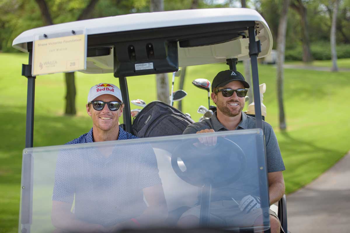 Ian Walsh and Luke Walsh at Shane Victorino Classic Golf Maui Event Photography