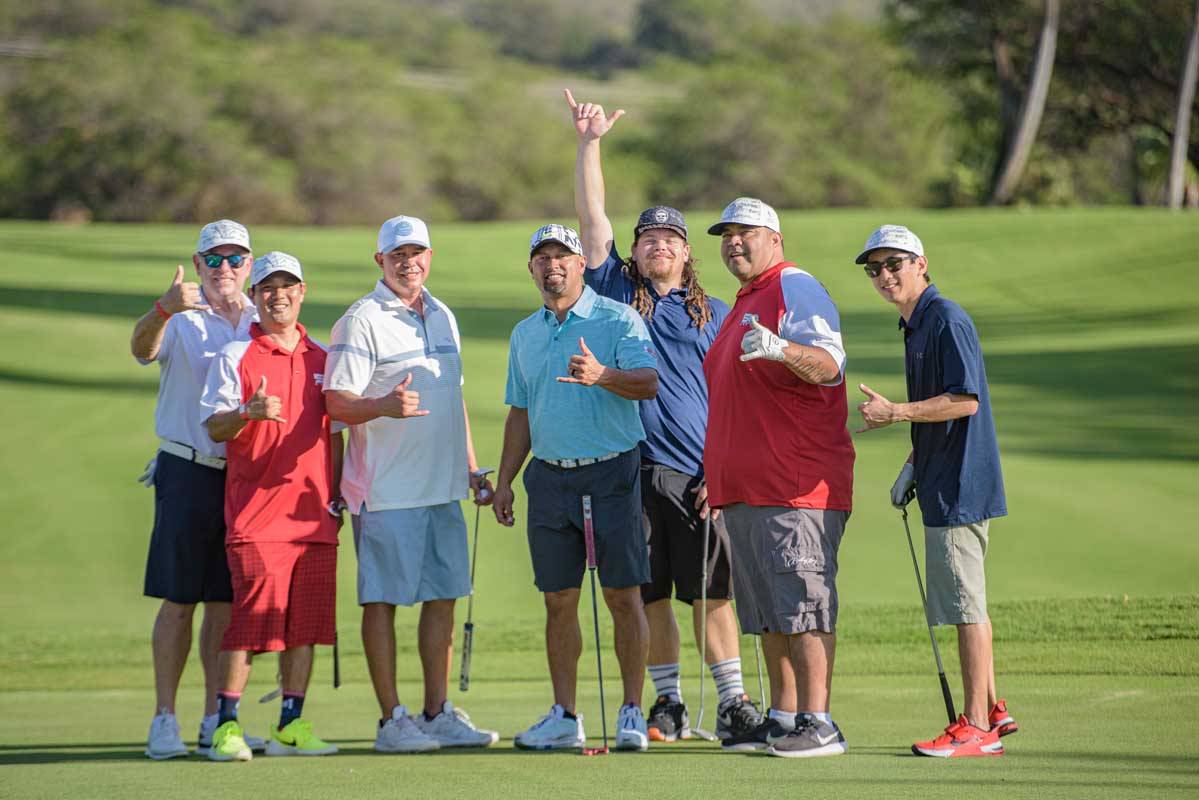 Team Shane Shane Victorino Classic Golf Maui Event Photography