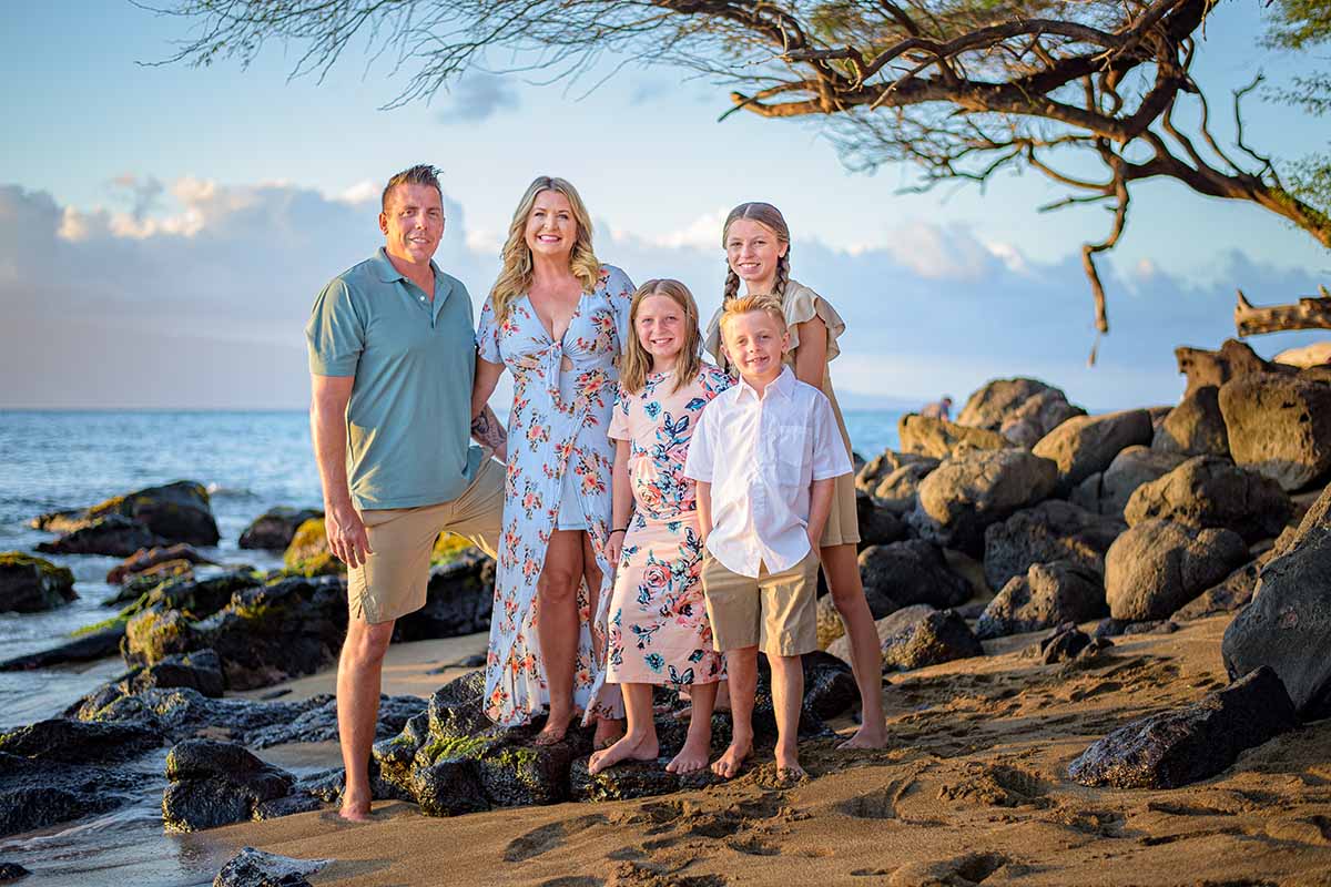 Jensen Family Portraits with Darren McDaniel Photography for Maui Photography