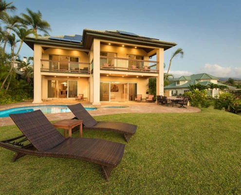 Pool at Silversword Place Kaplua Maui Real Estate Photography