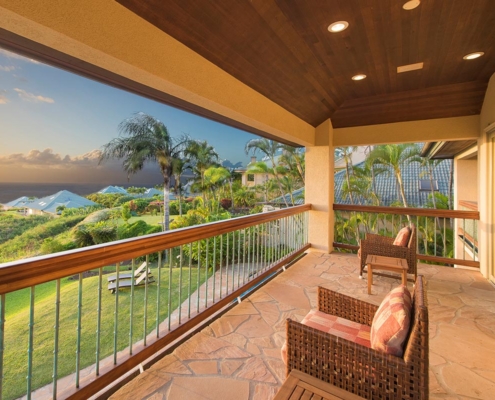 View from Pineapple Hill Maui Real Estate Photography