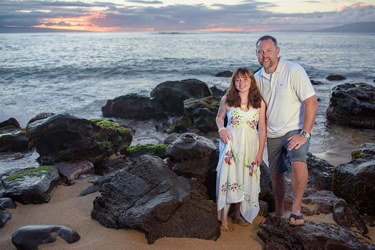 Laney Father Daughter Maui Photography